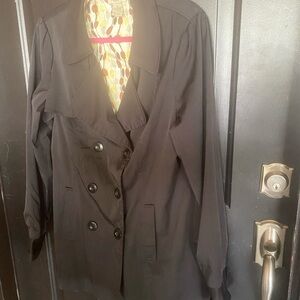 Vertigo Paris Black Trench Coat